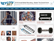 Tablet Screenshot of beycan.net